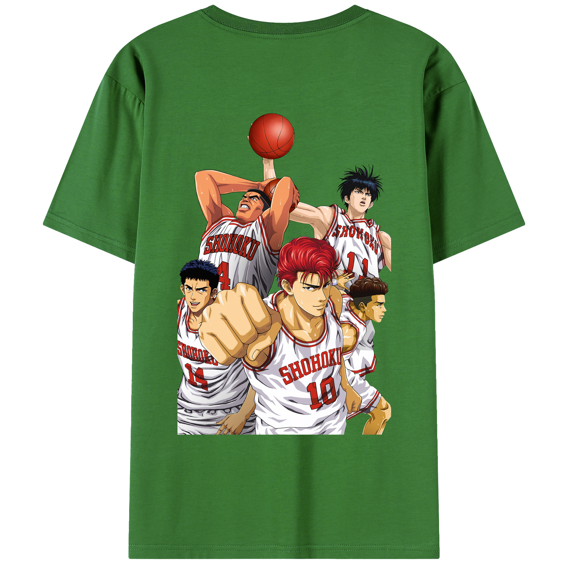 （画像用） SLAM DUNK／スラムダンク レディース半袖Tシャツ(バックプリント)